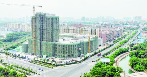 愛琴海購物中心加緊建設