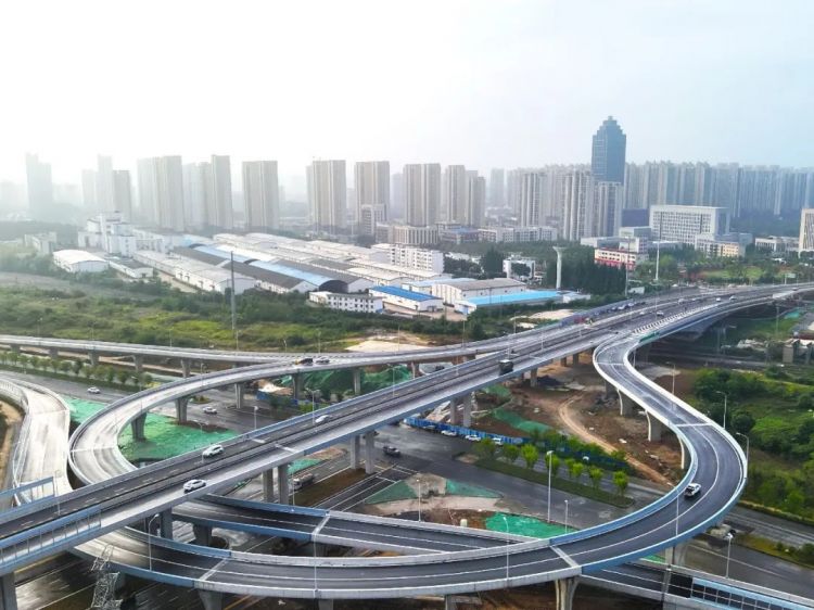 荊山大道漳河新區段正式通車！